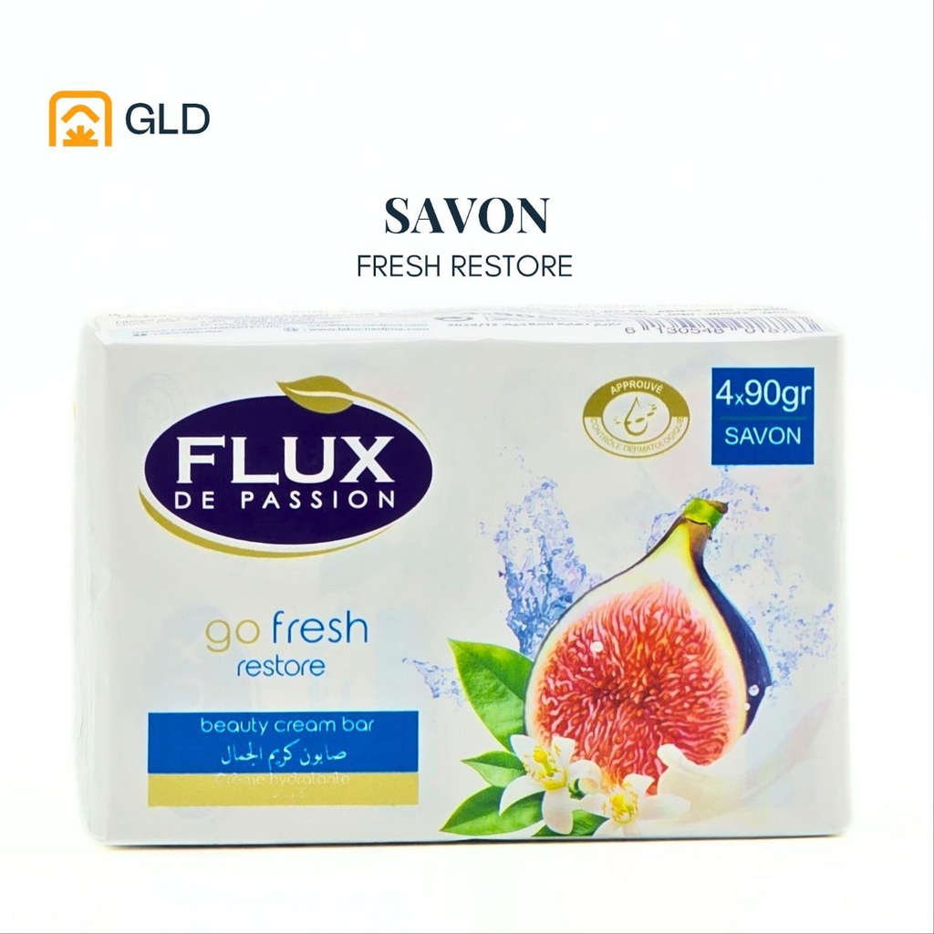 Savon Flux 90 Gr Go Fresh Restore 4 Ps