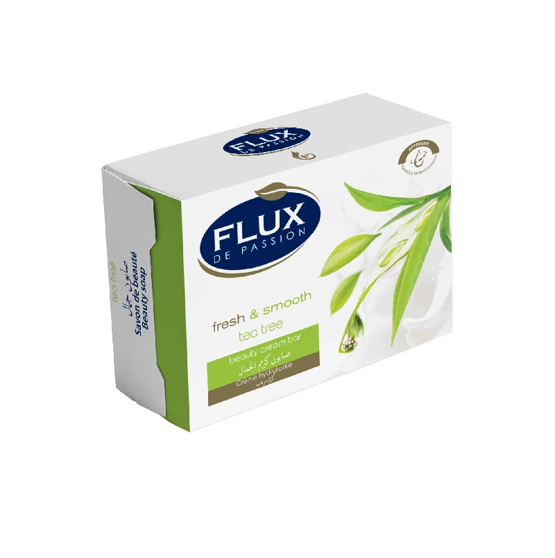 Savon Flux 90 Gr Tea Tree 4 Ps