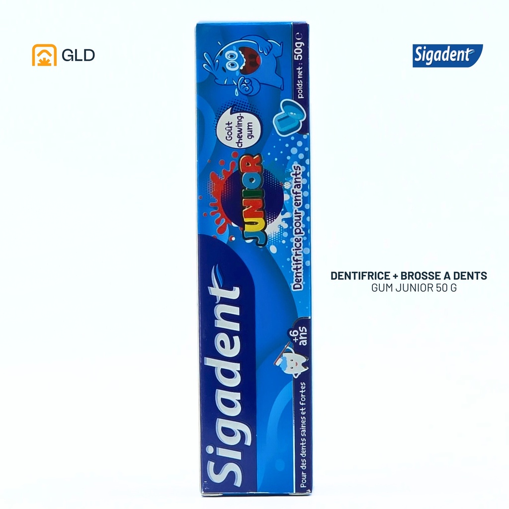 Dentifrice Junior Sigadent Chewin Gum 50 G