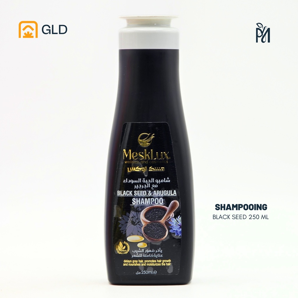Shampooing Mesklux Black seed et Arugula 250 Ml