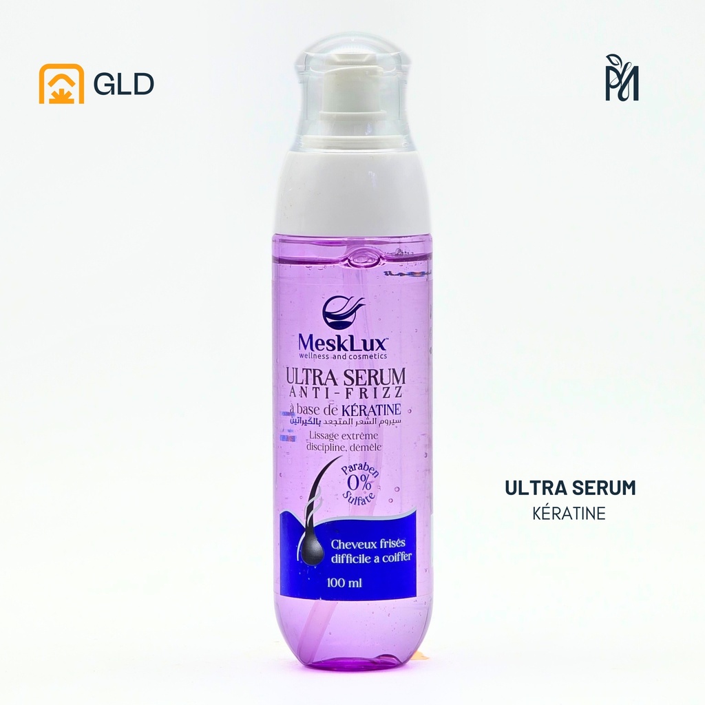 Ultra Serum Mesklux Anti Frizz A Base De Keratine 100 Ml
