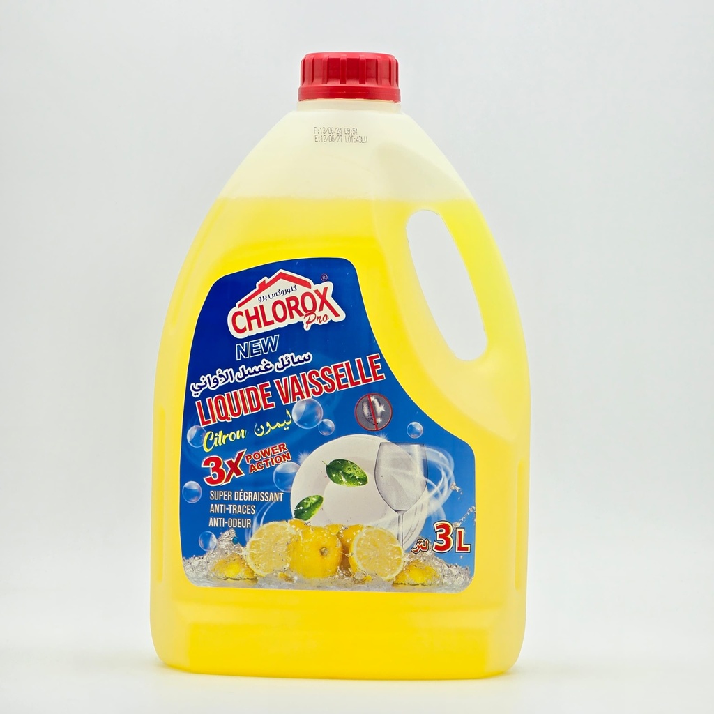 Liquide Vaisselle Chlorox Citron 3 L