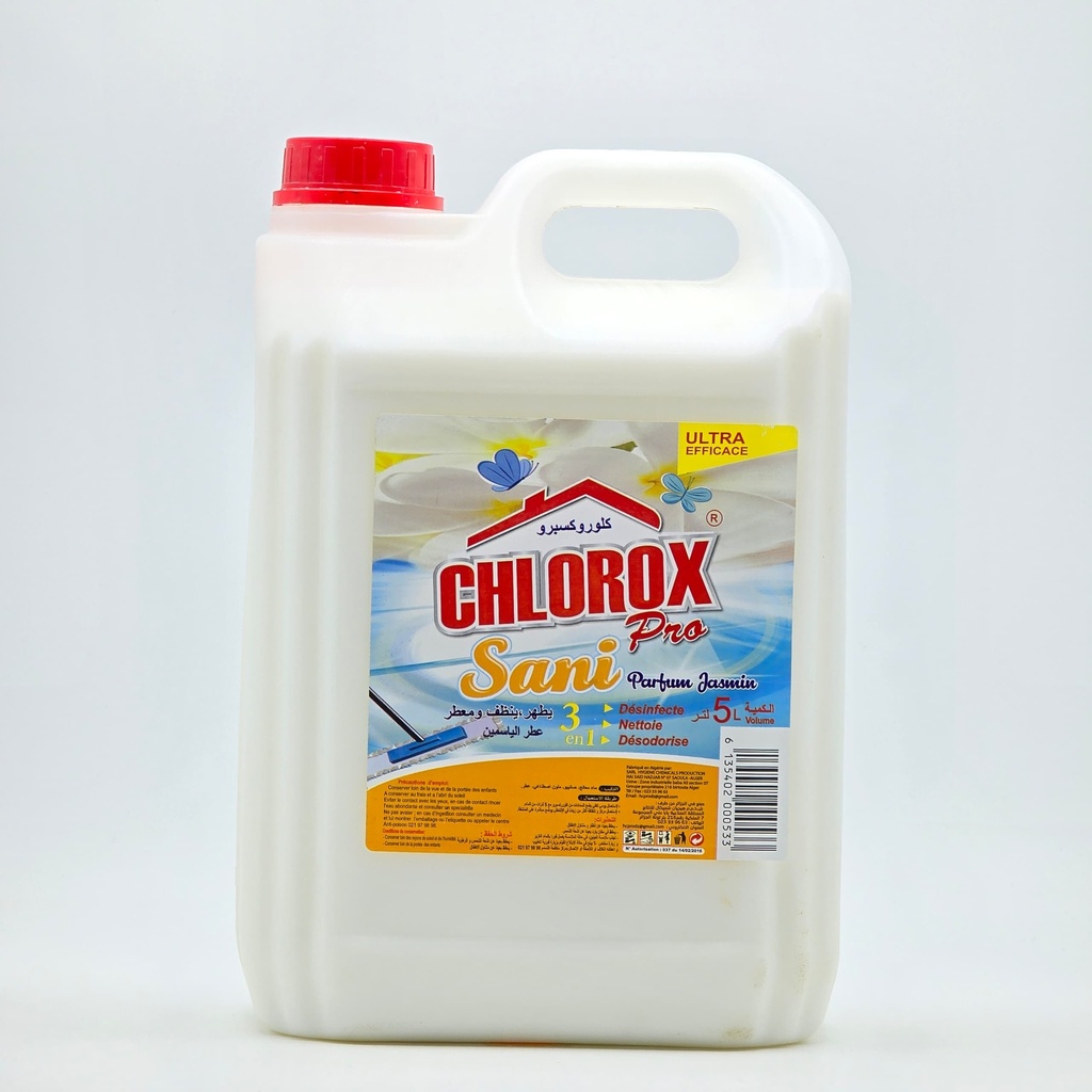 Sani Chlorox Parfum Jasmin 5 L