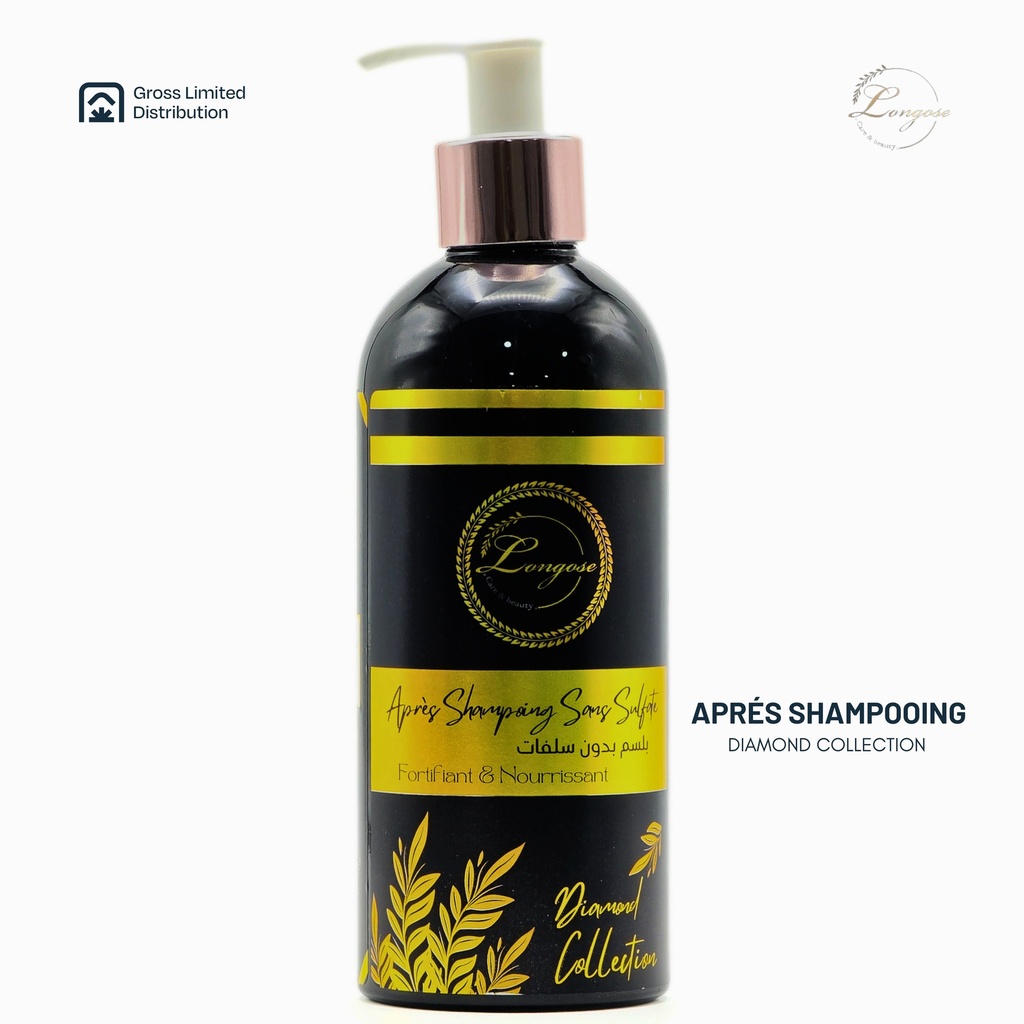 Après Shampooing Sans Sulfate Longose Diamond Collection 300 Ml