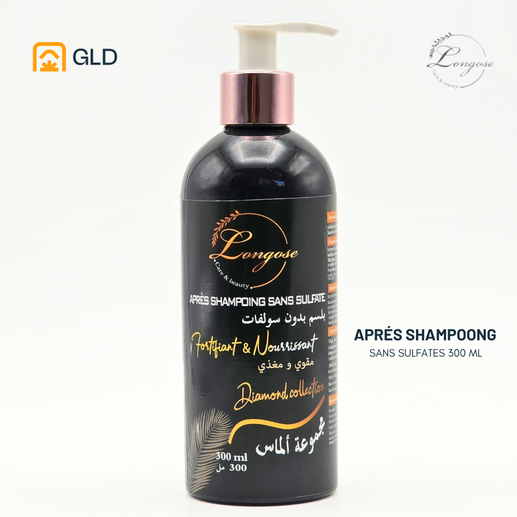 Après Shampooing Sans Sulfate Longose Diamond Collection 300 Ml