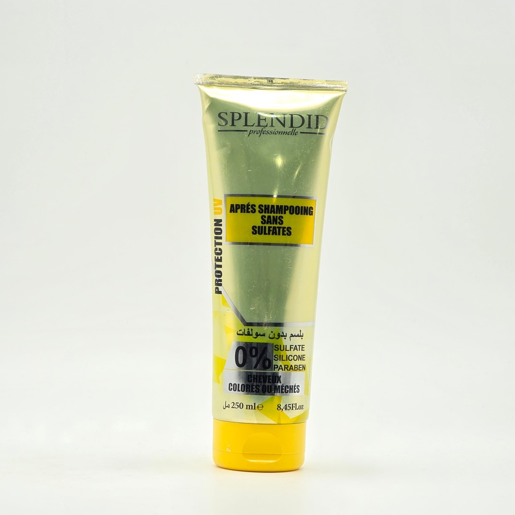 Apres Shampooing Splendid Sans Sulfate Cheveux Colores