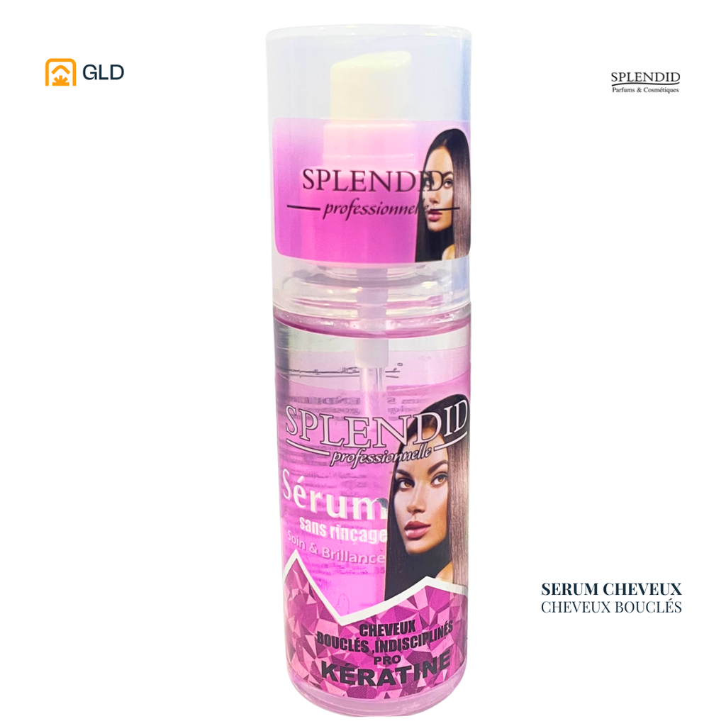 Serum Splendid Pour Cheveux Boucles Indisciplines Pro Keratine 90 Ml