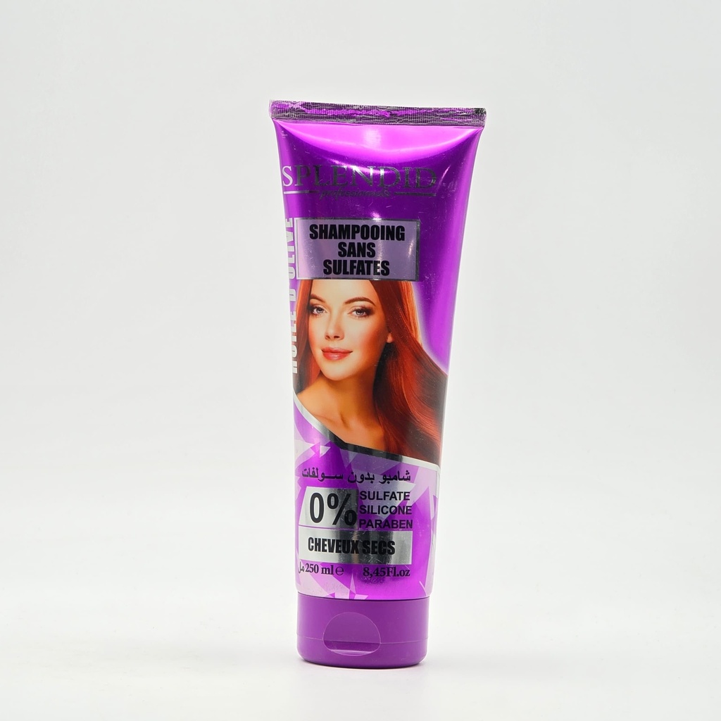 Shampooing Splendid Sans Sulfate Cheveux Secs
