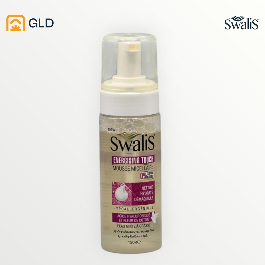 Mousse Micellaire Swalis Energizing Touch 150 Ml
