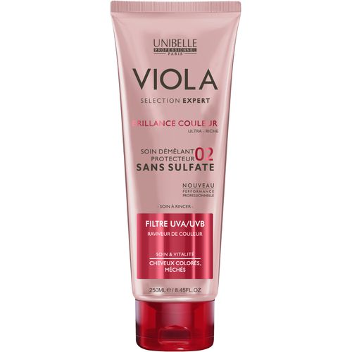 Shampooing Sans Sulfate Viola Cheveux Colorés Et Meches 250 Ml