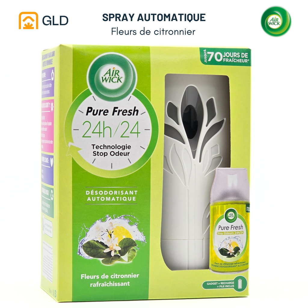 Spray automatique Air Wick Fleur De Citronier