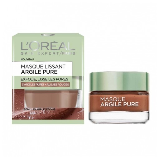 Masque d'Argile Loreal Pure  Algues Rouge 50 Ml