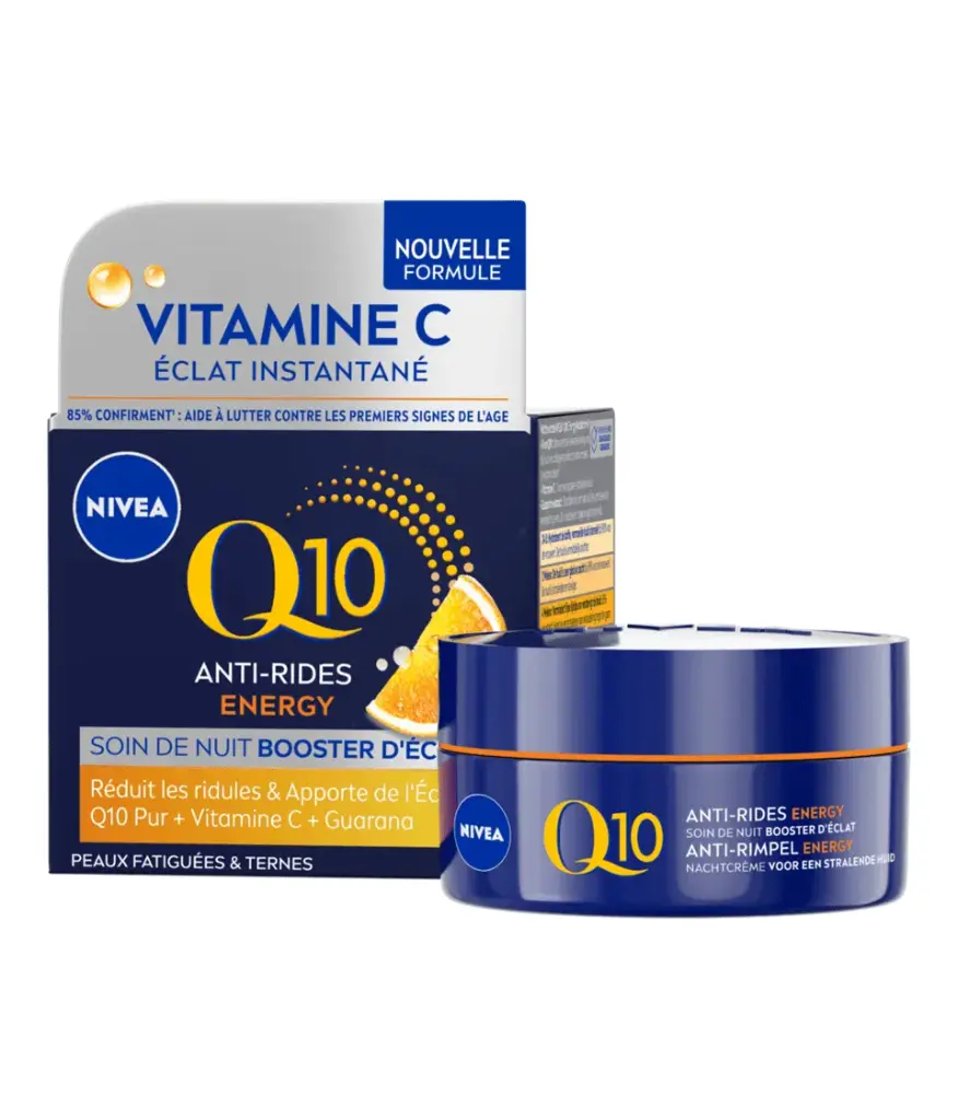 Soin De Nuit Nivea Anti Ride Q10 Energy 50Ml
