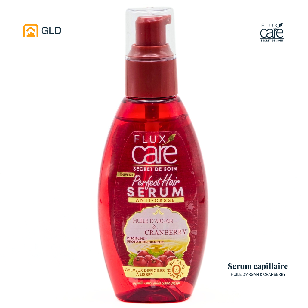 Serum Capillaire Flux Care Huile d'Argan et Cranberry 120 ml