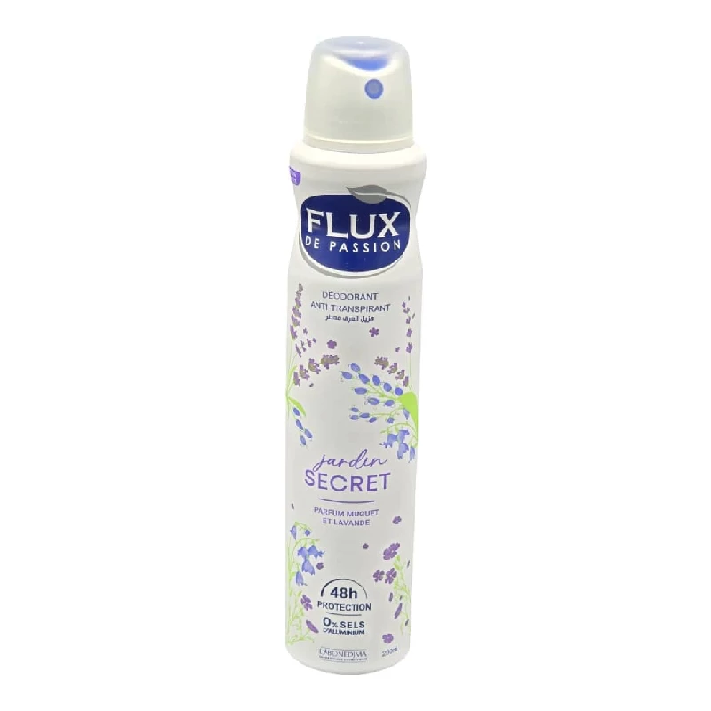 Deodorant Flux De Passion Jardin Secret Muguet Et Lavande 200 Ml
