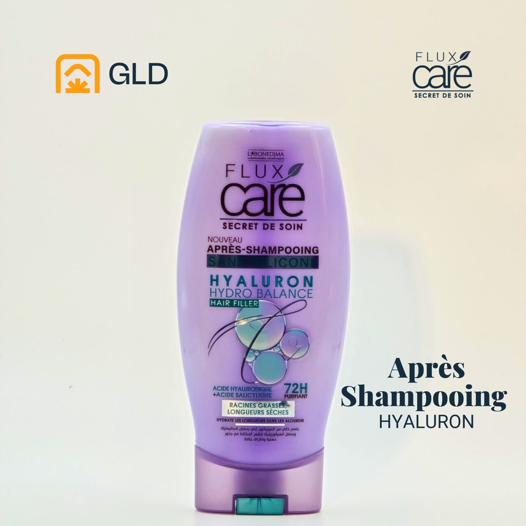 Après Shampooing Flux Care Hyaluron Hydro Balance Sans Sulfate 250 Ml
