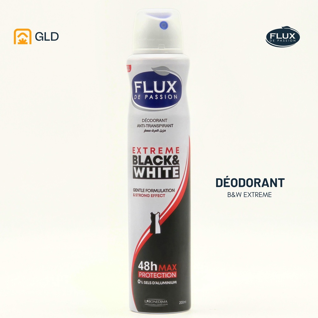 Deodorant Flux De Passion Extreme Black & White 200 Ml