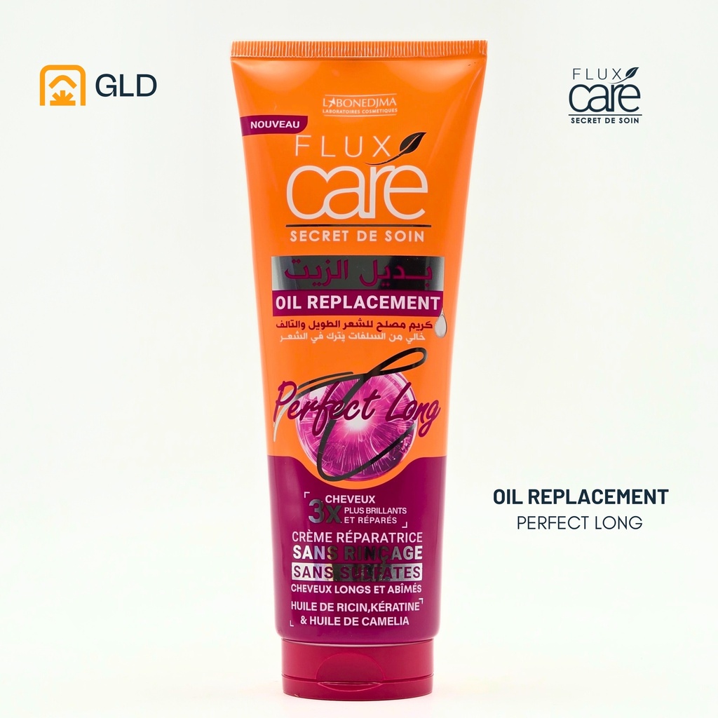 Oil Replacement Flux Care Sans Sulfates Perfect Long 250 Ml