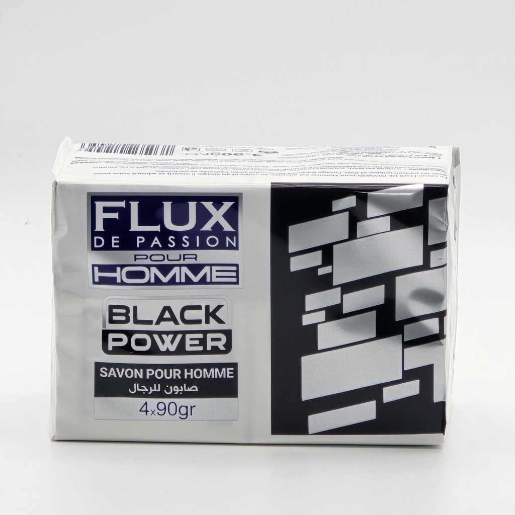 Savon Flux De Passion Homme  Black Power 90 Gr