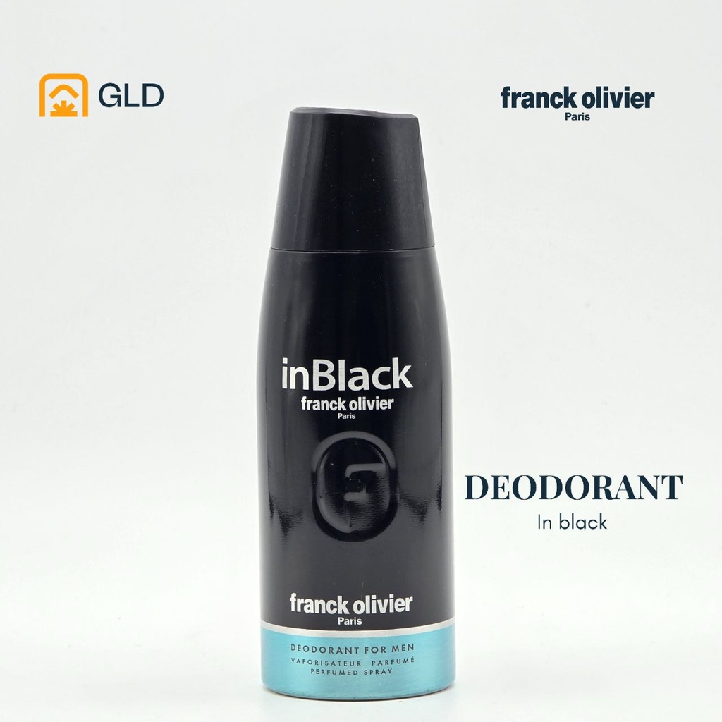Deodorant Franck Olivier In Black Men 250 Ml