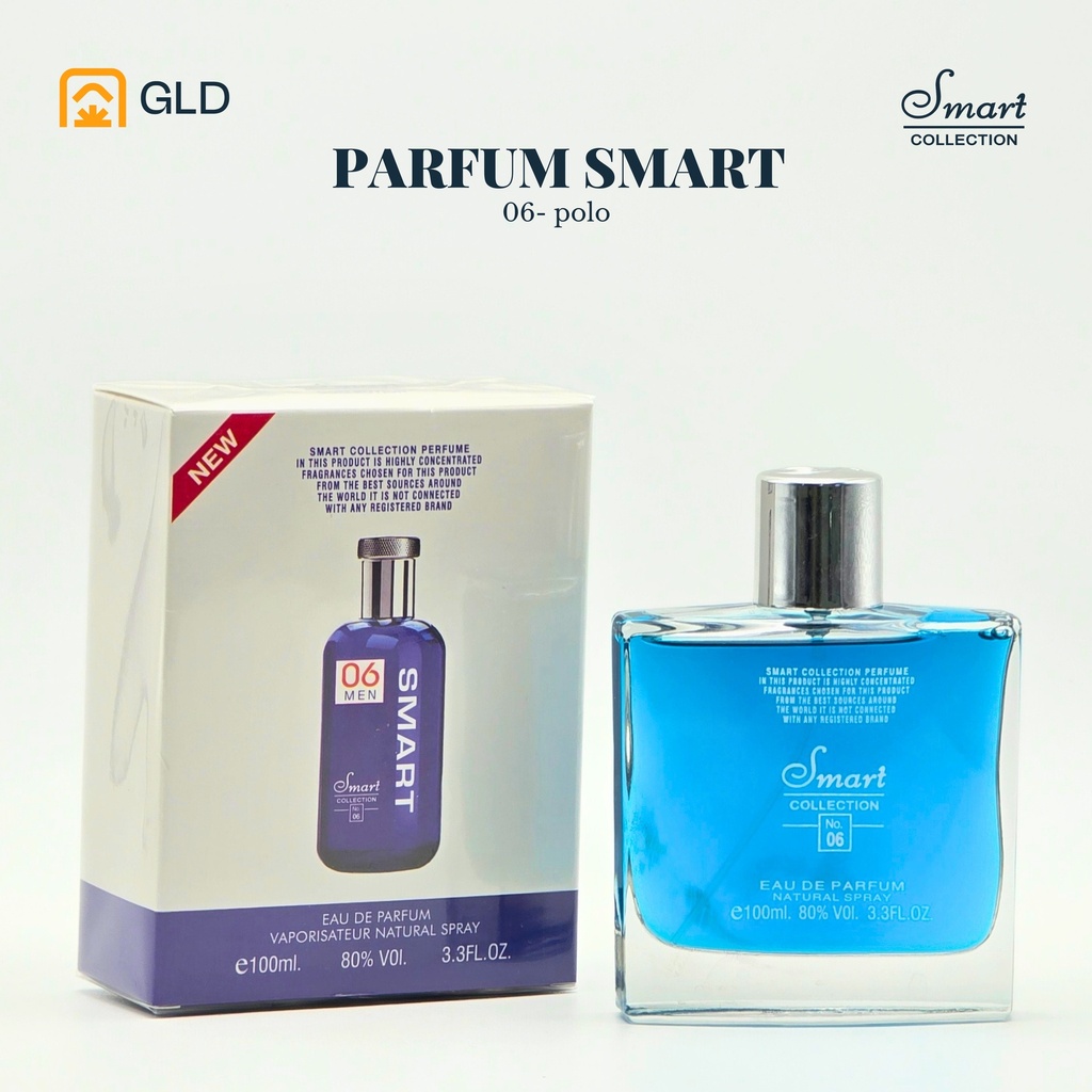 Eau De toilette Smart Collection Men N°6 Polo Sport 100 Ml