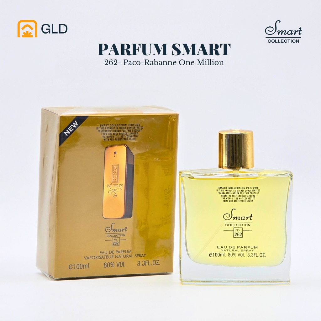 Eau De toilette Smart Collection Men N°262 1 Million 100 Ml