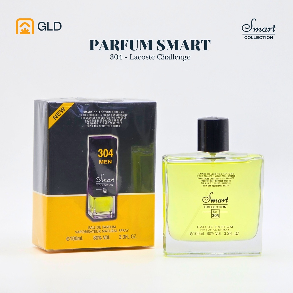 Eau De toilette Smart Collection Men N°304 Challenge 100 Ml