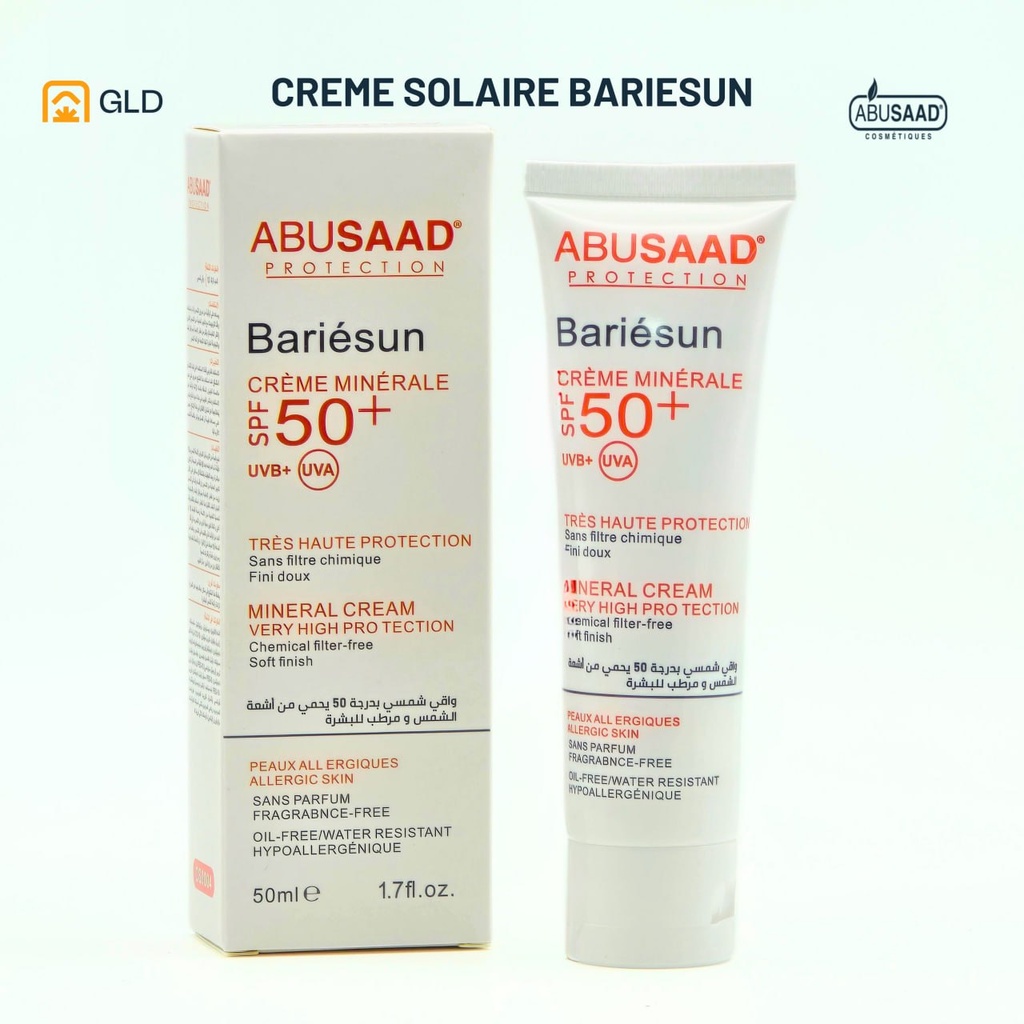 Creme solaire Abusaad Bariésun CS0004 50Ml