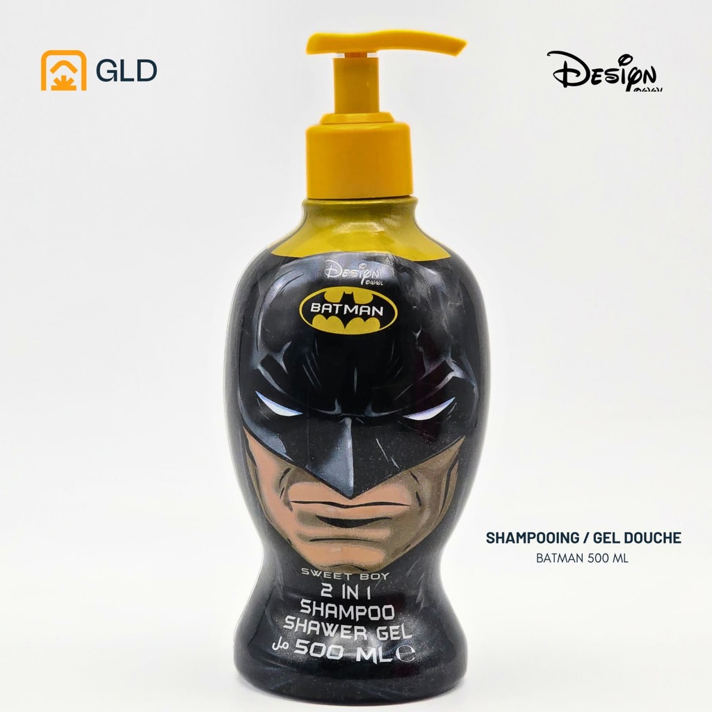 Shampooing + Gel Douche Design Batman 500ml
