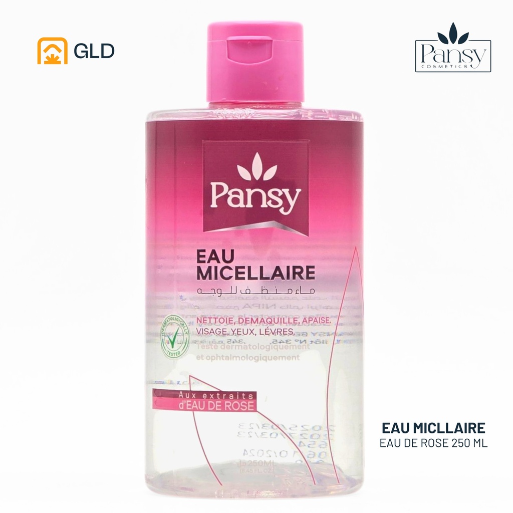 Eau Micellaire d'Eau De Rose Pansy 