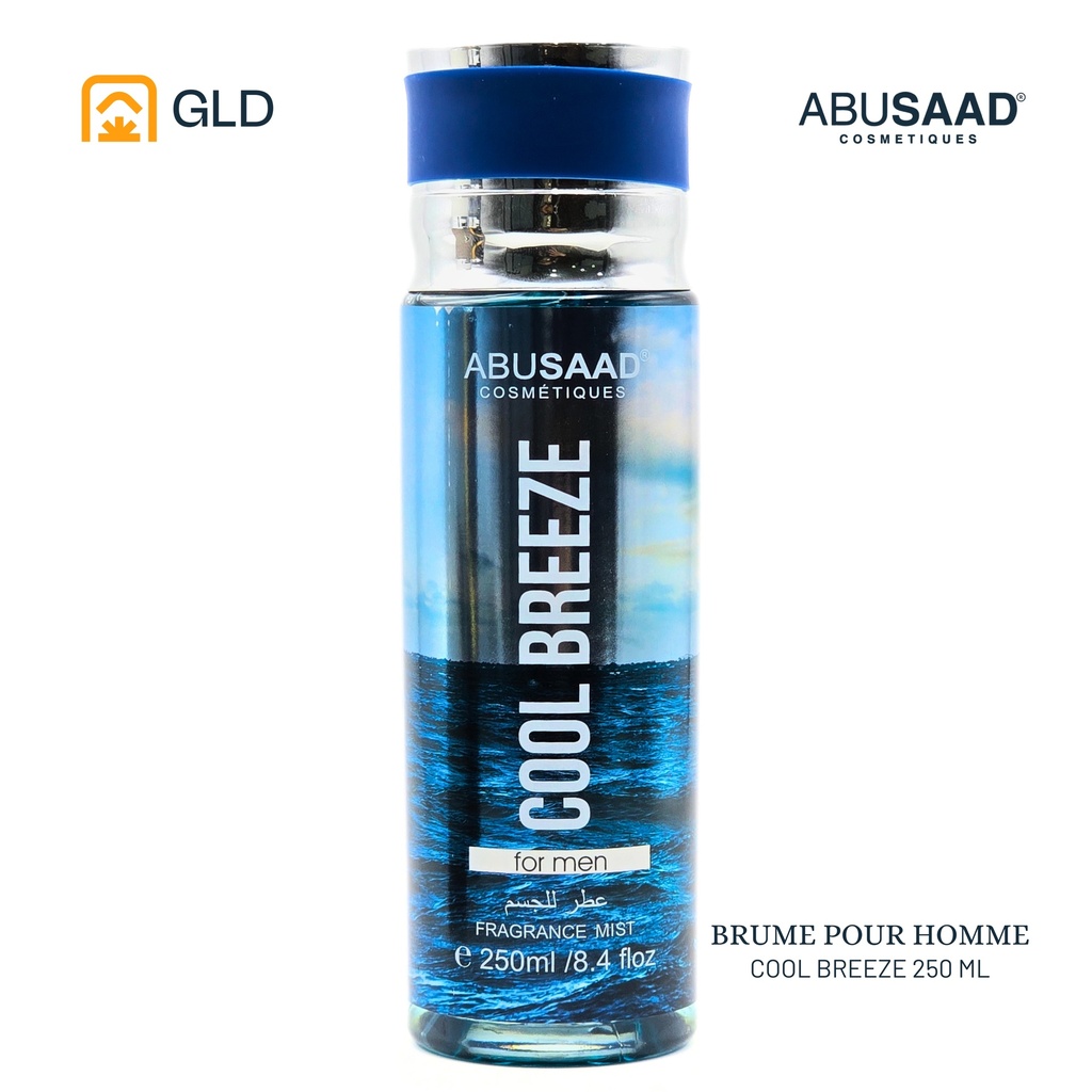 Parfum Pour Corps Homme Abusaad Cool Breeze 250 Ml 