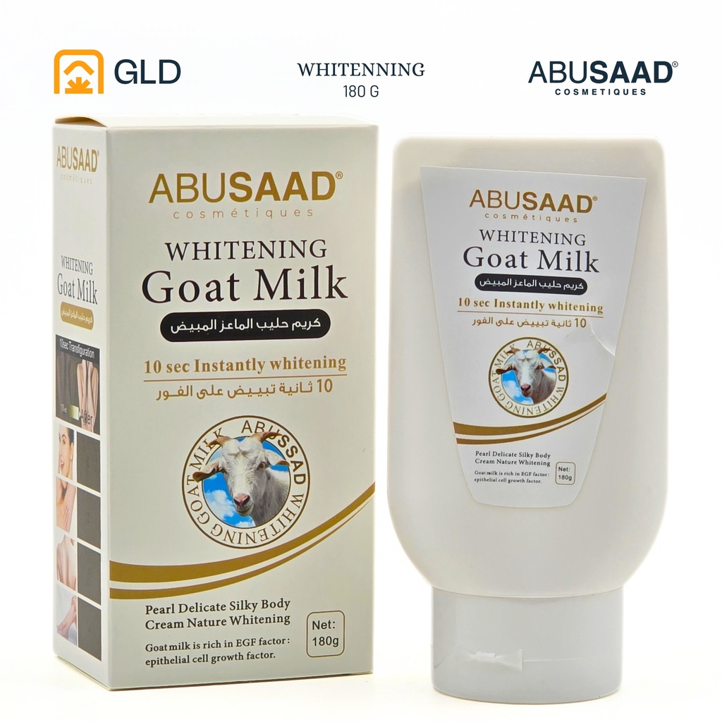 Creme Blanchissante 10 Sec Au Lait De Chevre "Blanc" 180 G 