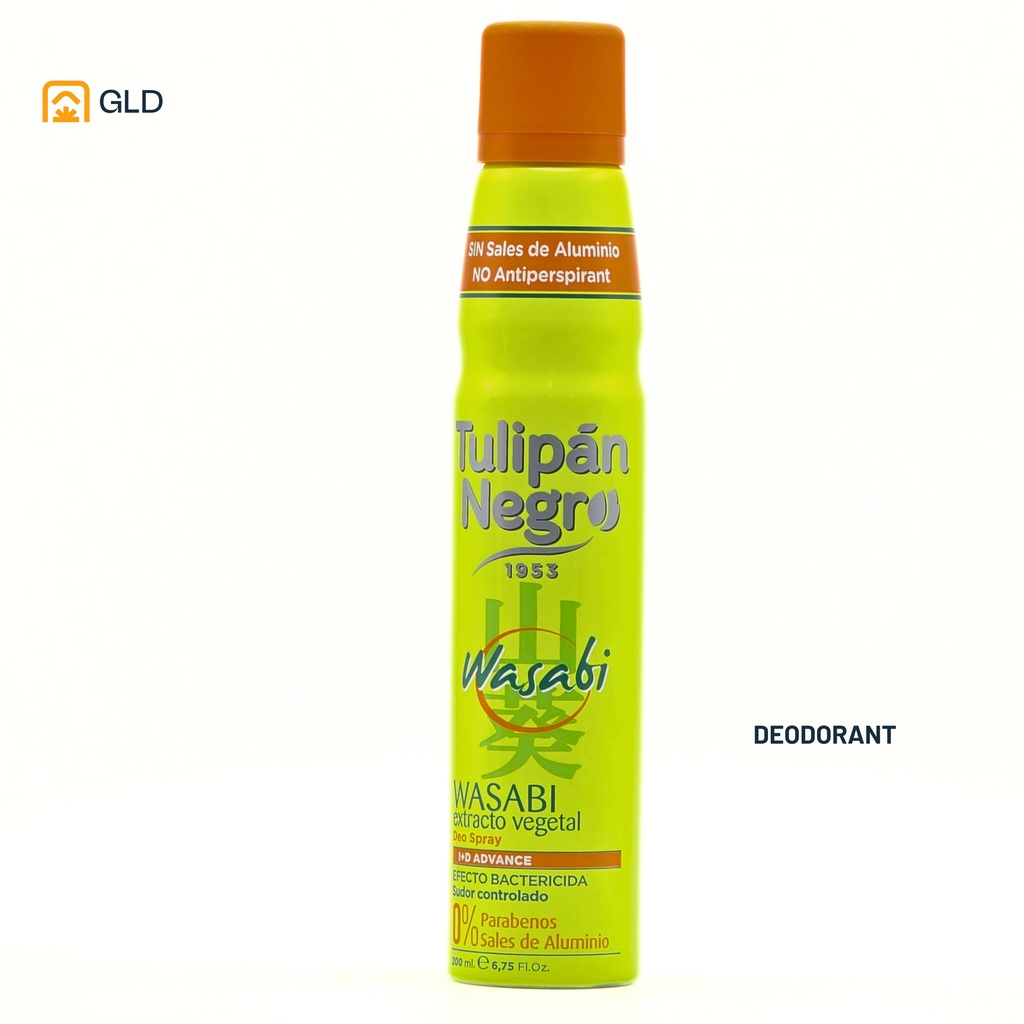 Deodorant Tulipan Negro Wasabi