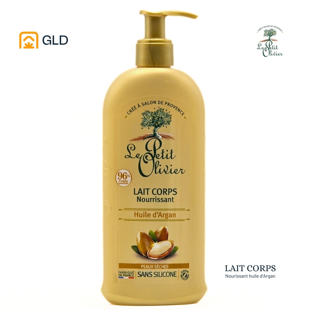 Lait Corps Nourissant Le Petit Olivier Huile d'Argan 250 Ml 