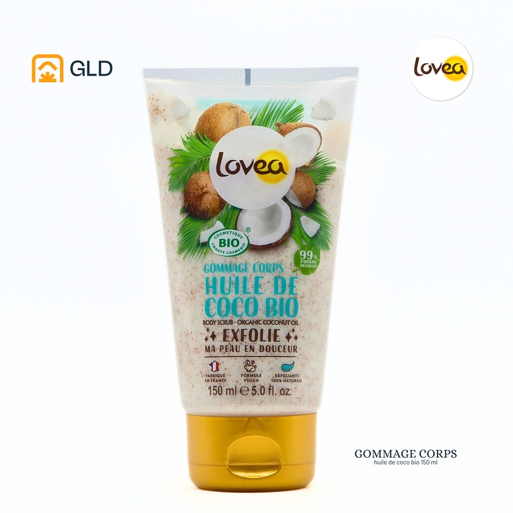 Gommage Corps Lovea Huile De Coco 150 Ml