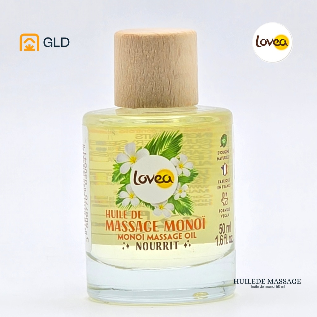 Huile De Massage Monoi Lovea 50 Ml