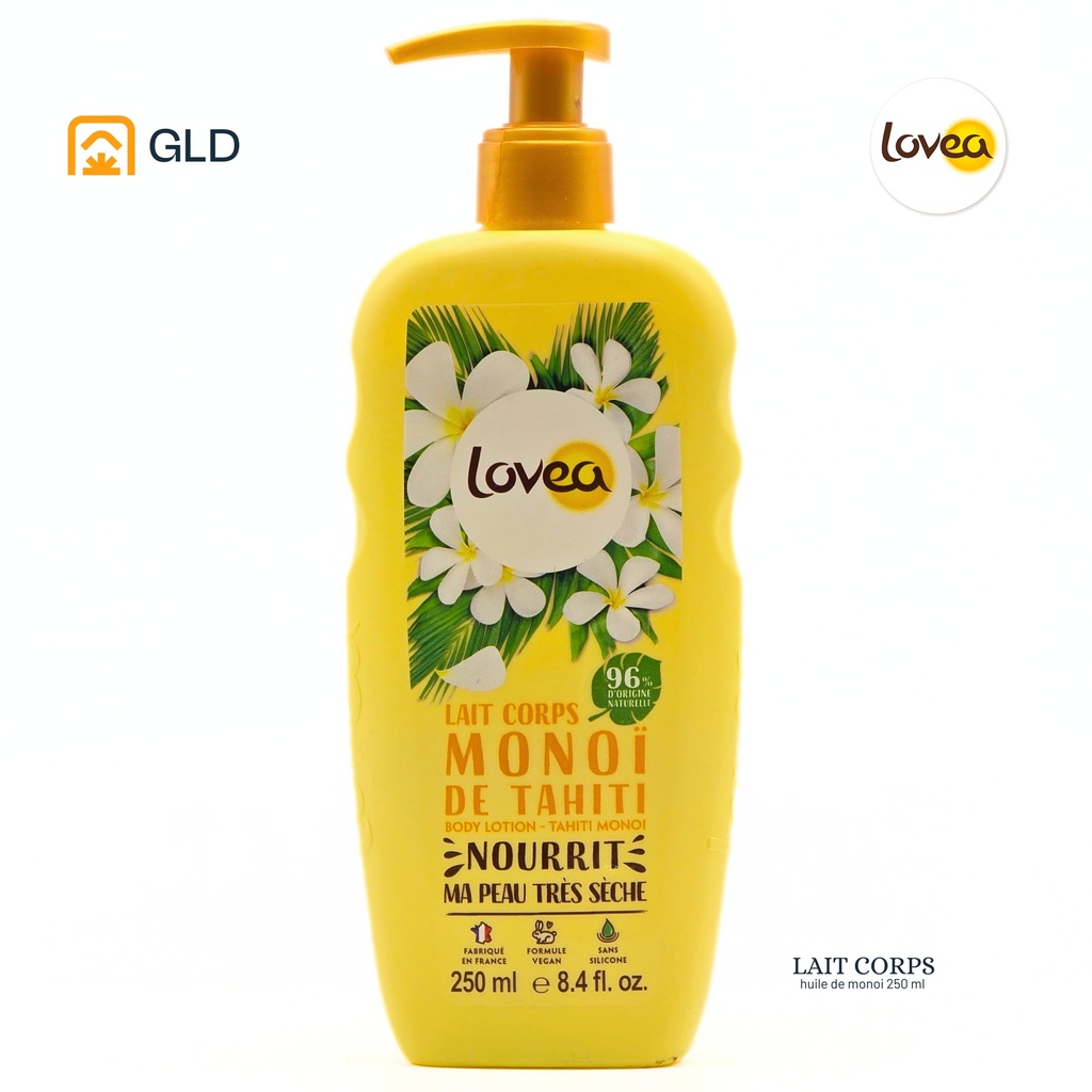 Lait Corps Lovea Monoi De Tahiti 250 Ml