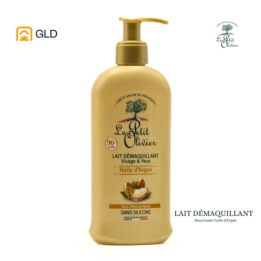 Lait Demaquillant Le Petit Olivier Huile d'Argan