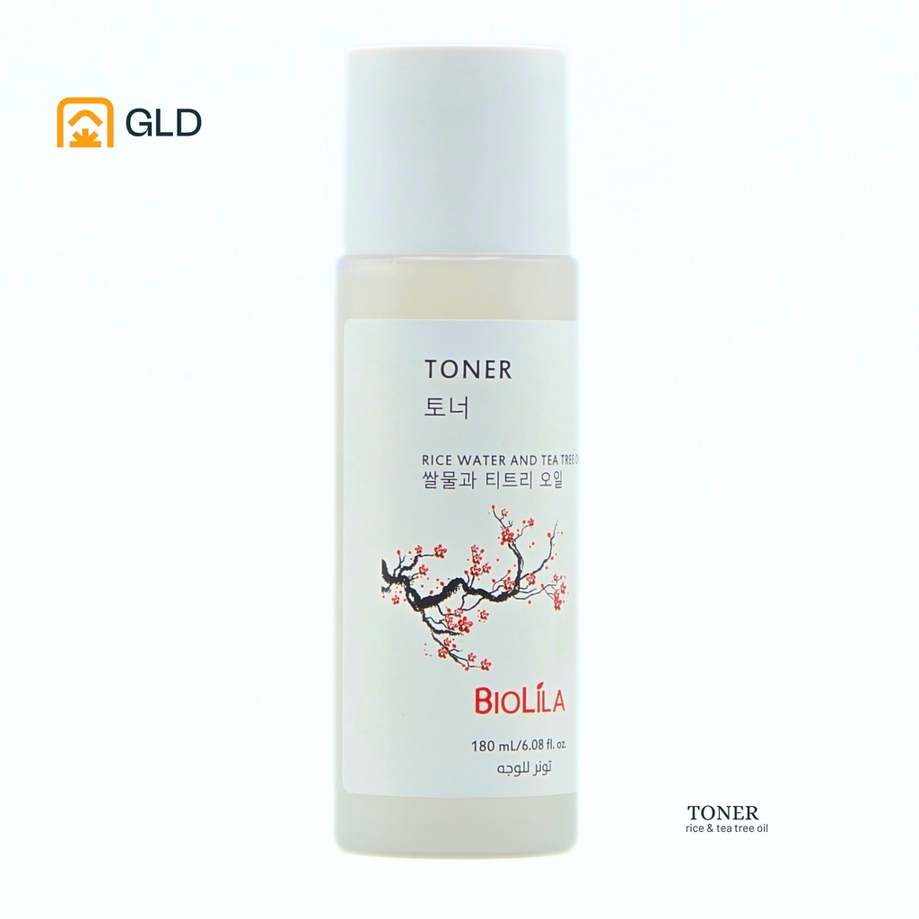 Toner Biolila Rice Oil And Tea Tree Oil 180 Ml 