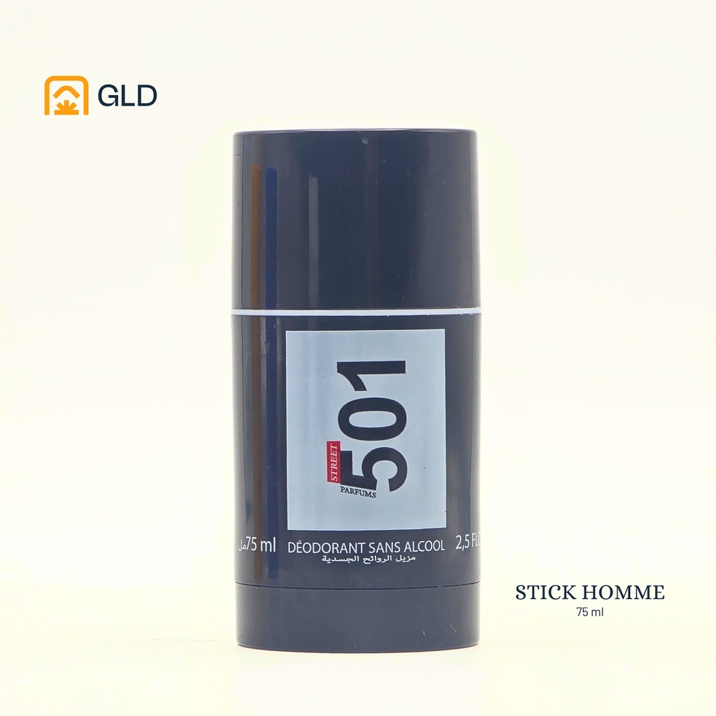 Stick Savon 501 Noir Pour Homme 75 Ml 