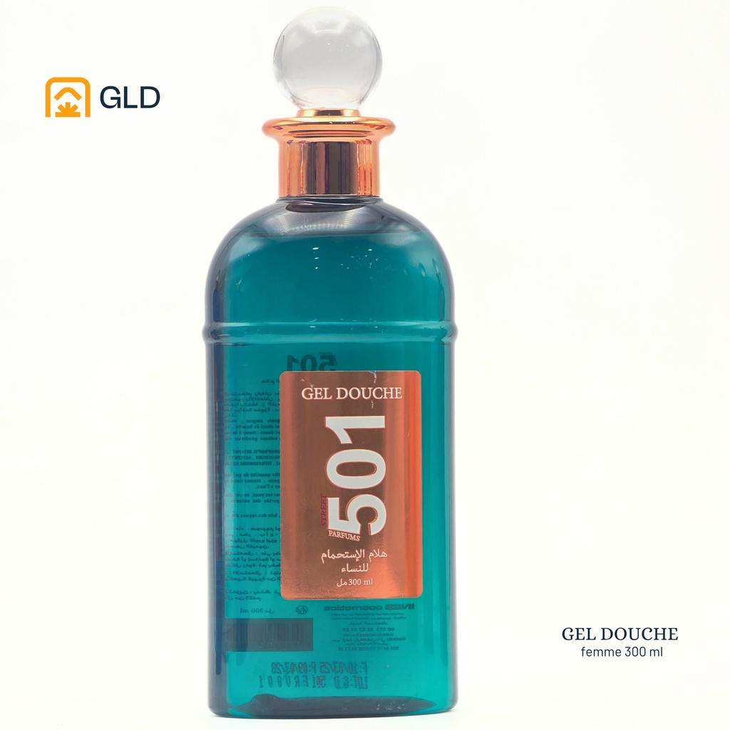 Gel Douche 501 Femme Vert 300 Ml