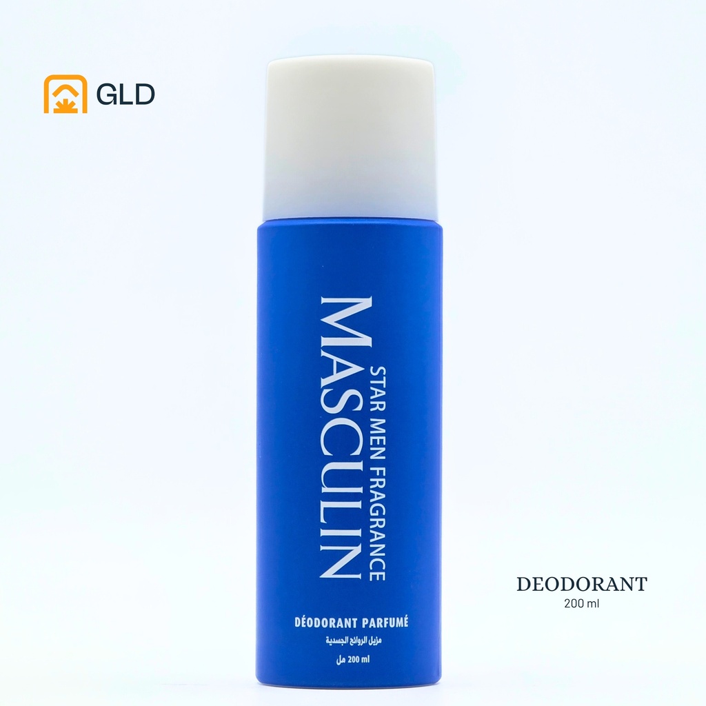 Deodorant Masculin Bleu 200 Ml 