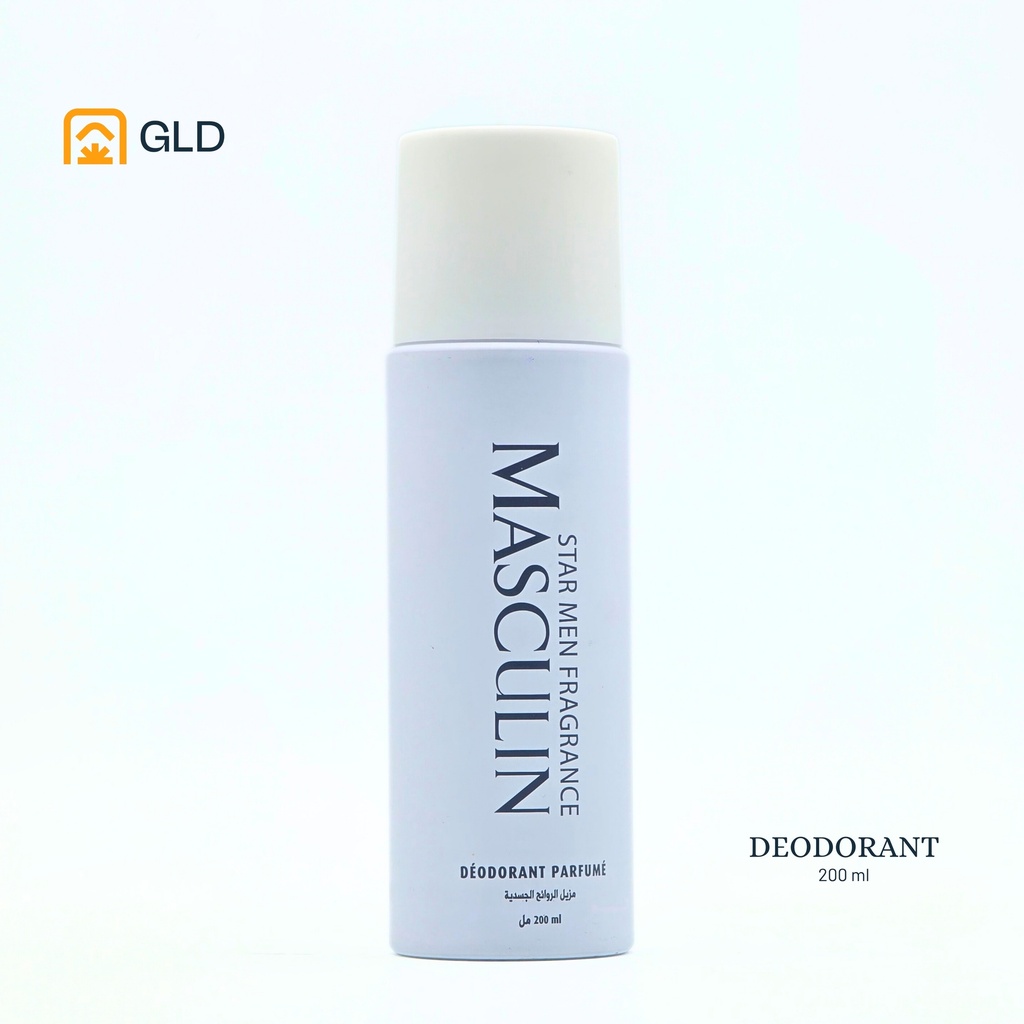 Deodorant Masculin Blanc 200 Ml 