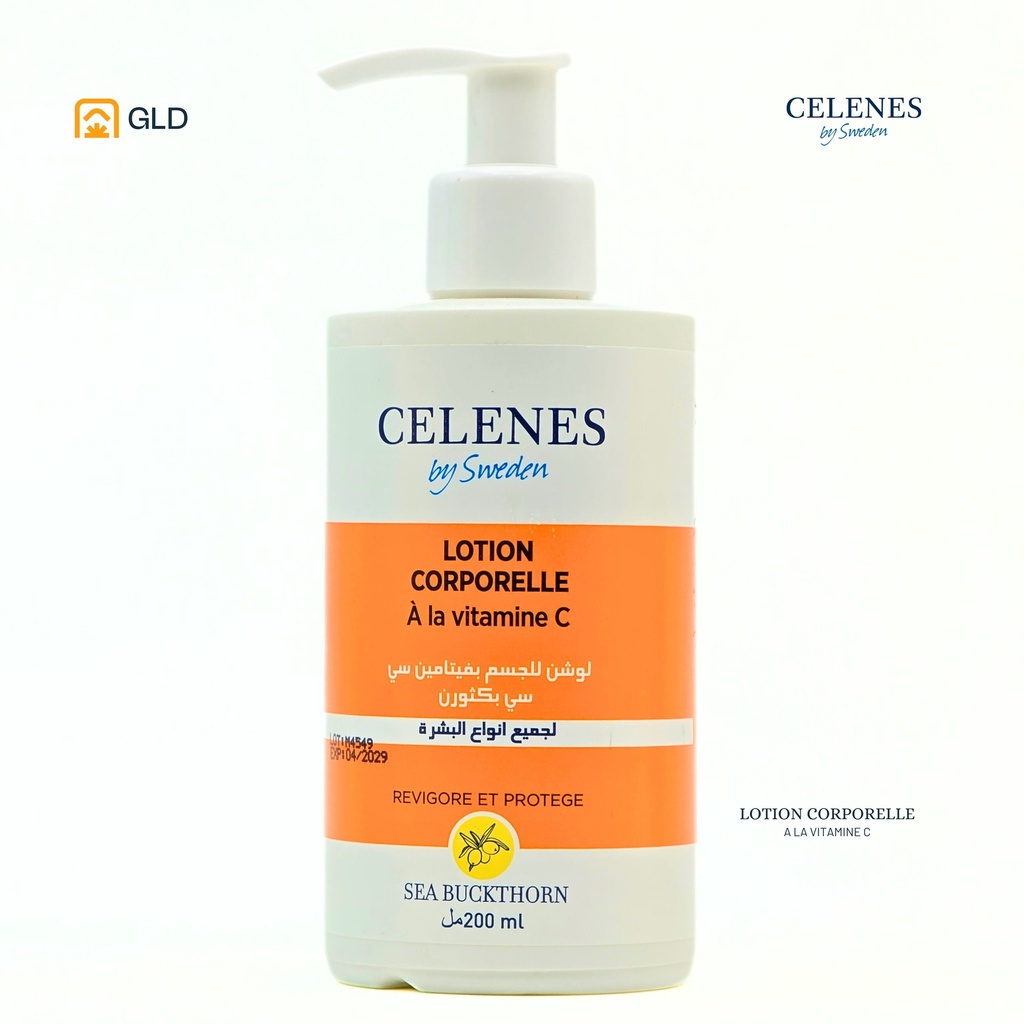 Lait Corporel Celenes Sea Buckthorn Peau Grasse Et Mixte 200 Ml