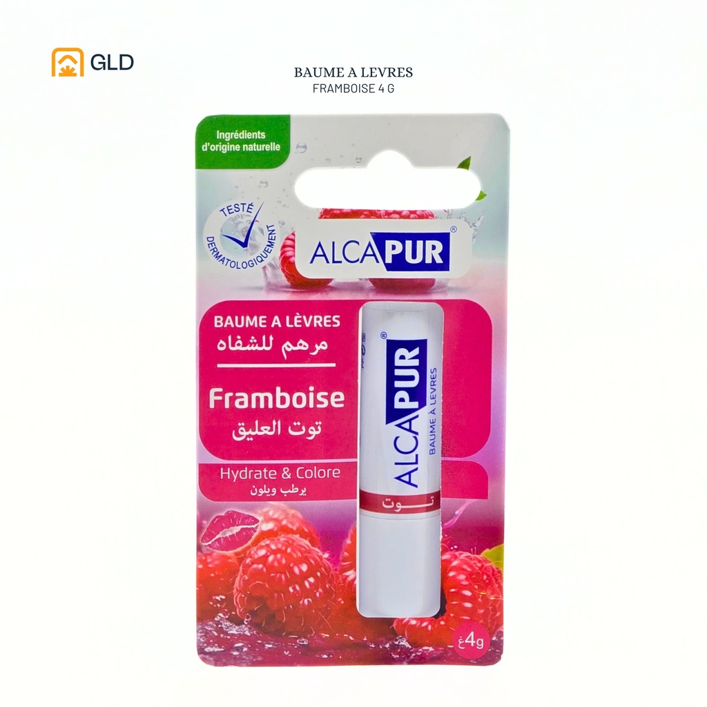 Stick Levres Hydratant Alcapur Framboise