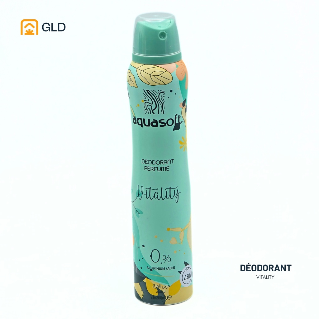 Deodorant Aquasoft Femme Vitality 200 Ml