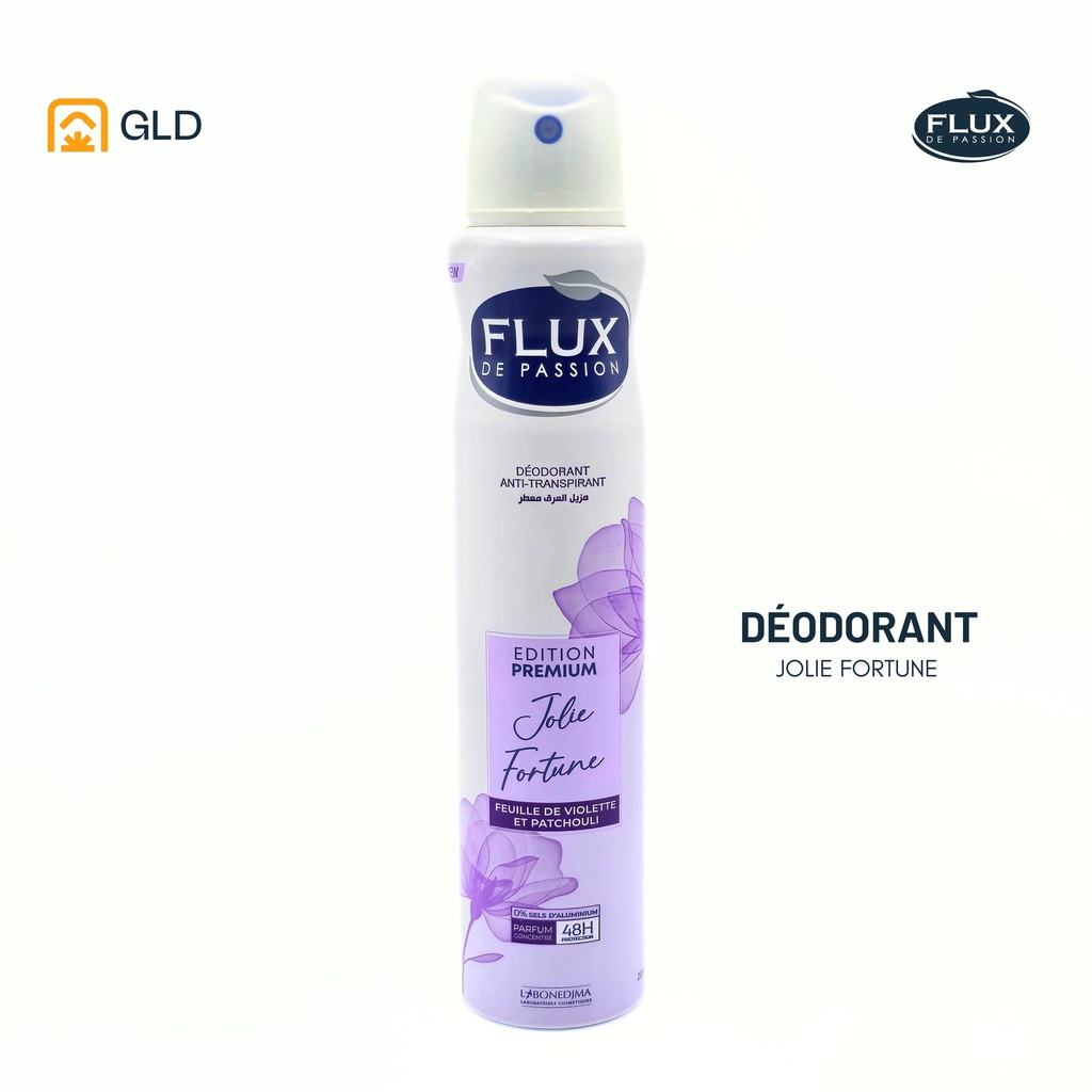 Deodorant Flux De Passion Edition Premium Jolie Fortune 200 Ml