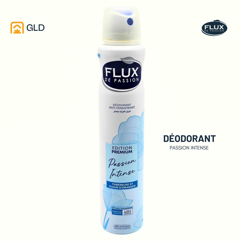 Deodorant Flux De Passion Edition Premium Passion Intense 200 Ml