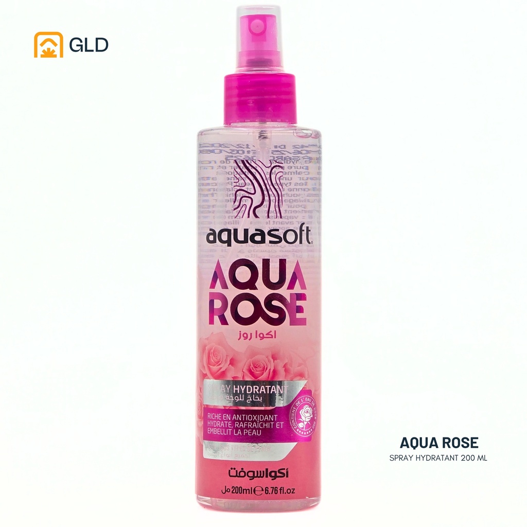 Eau de Rose Aquasoft Aqua Rose 200 Ml