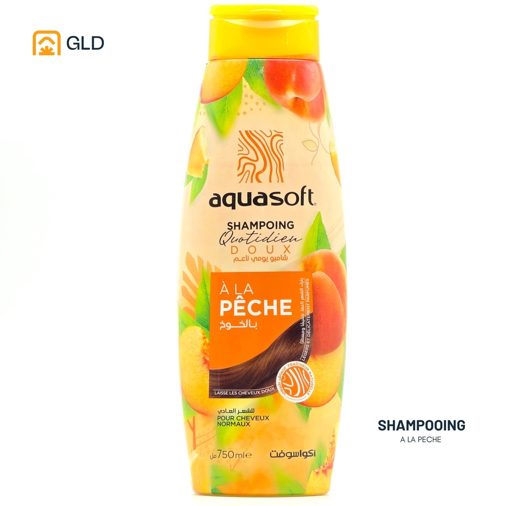 Shampooing Aquasoft Peche 750 Ml